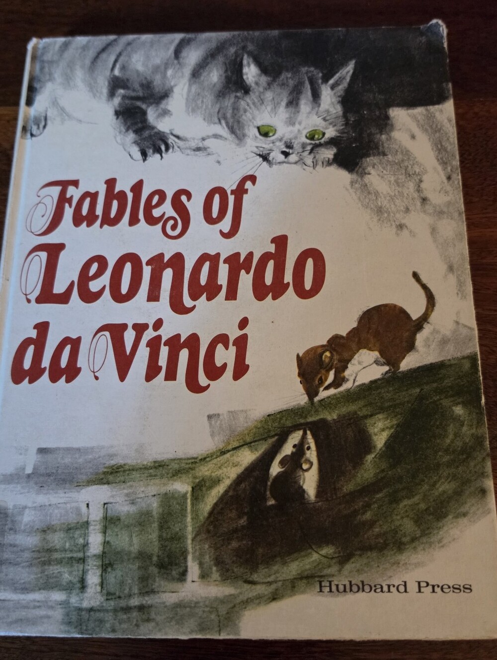 Fables of Leonardo da Vinci Hardcover Vintage Book